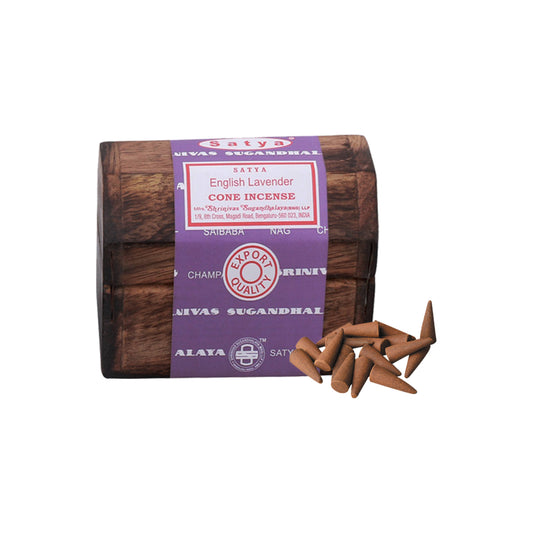 Incense Box w/ Cones - Satya Lavender