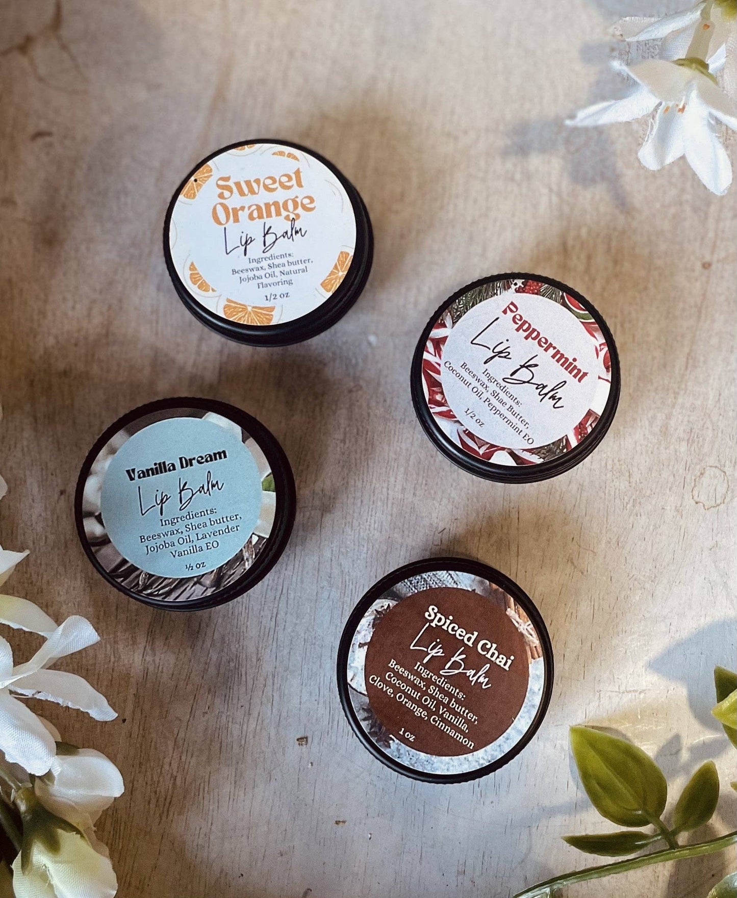 Natural Lip Balm: Peppermint