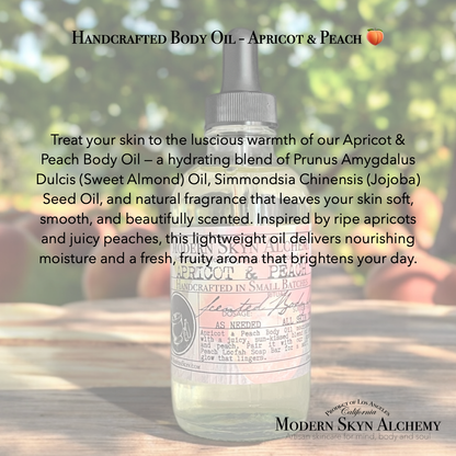 Apricot & Peach Body Oil: Mini