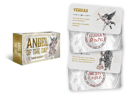 Angel of the Day by Travis McHenry: Flashcards; 40 pages / English
