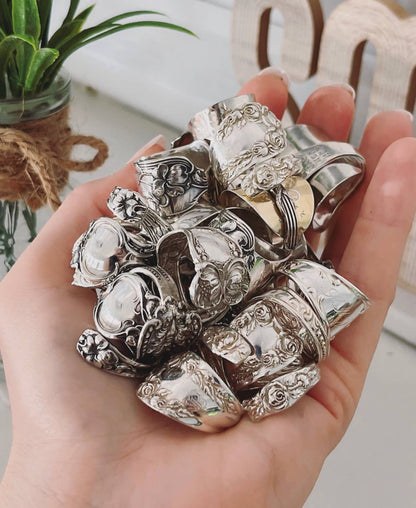 Vintage Spoon Ring Collection | Lovely & Trendy Rings