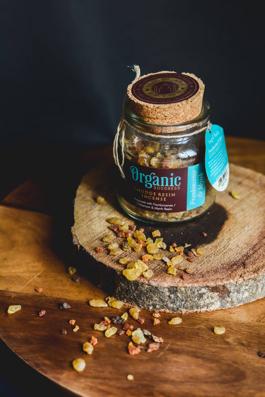 Frankincense & Myrrh Organic Resin: Frankincense & Myrrh