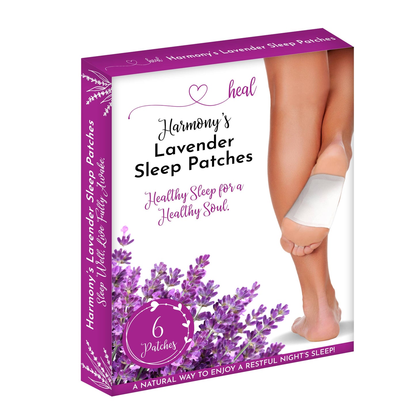 Bodytox Lavender Sleep Patches: 2-Pack