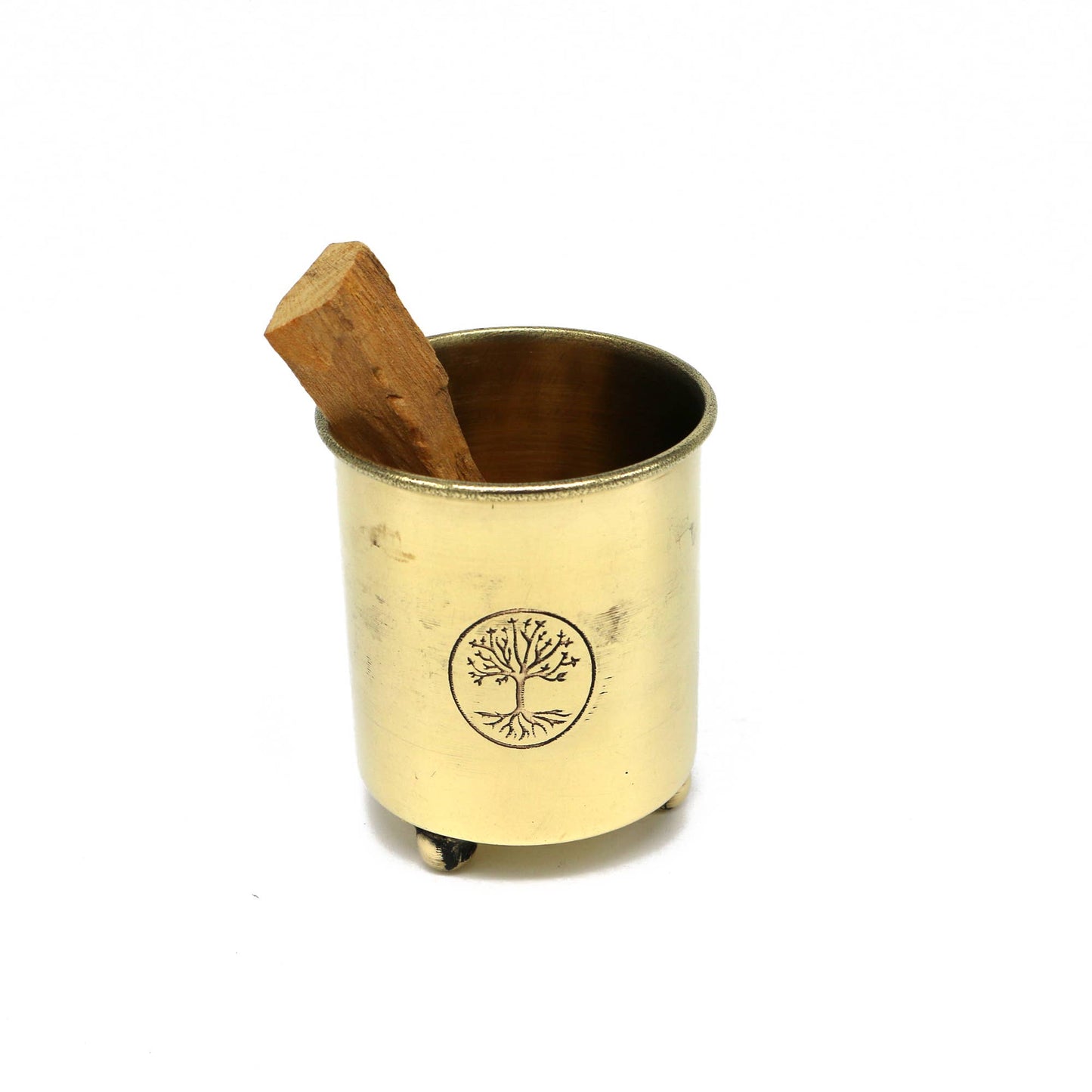 Brass Incense Burner: Tree of Life