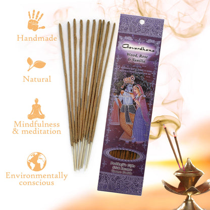 Incense Sticks Govardhana - Loban and Coconut