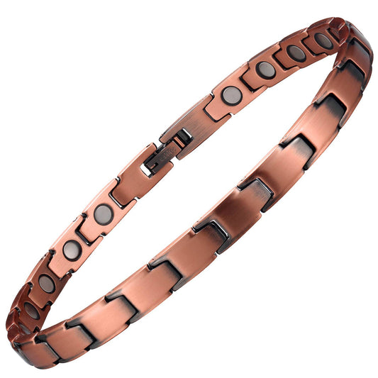 LM 02 Link Copper Magnetic Bracelet