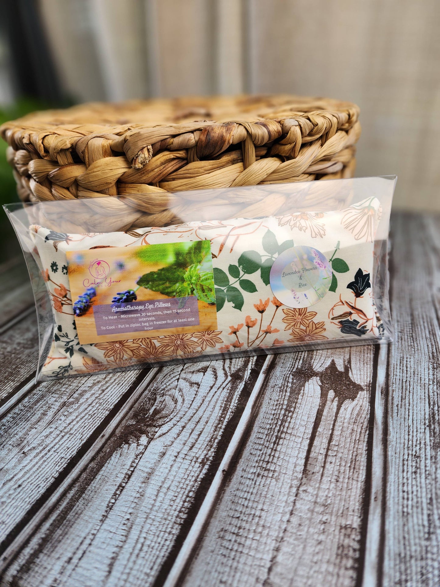 Special Retail Packaging for Eye Pillows & Neck Wraps: Eye Pillow