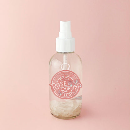 Gem Infused Rose Quartz Body + Room Tonic