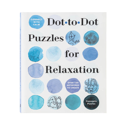 Connect with Calm: Dot-to-Dot Puzzles for Relaxation: Spiral Bound