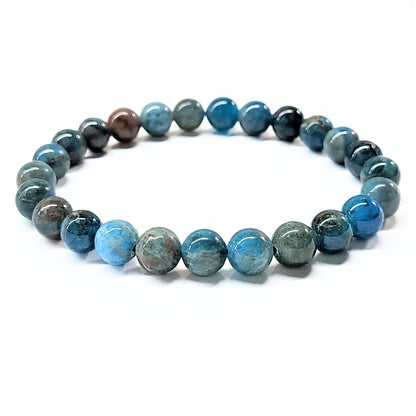 Apatite Beaded Bracelet 8mm