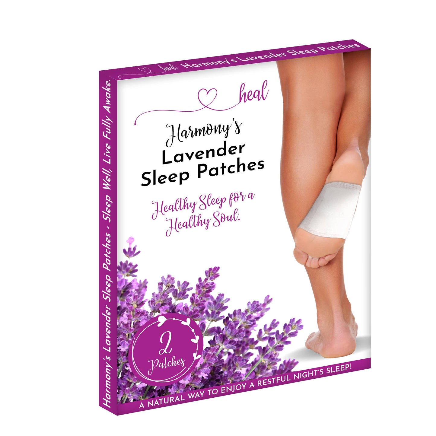 Bodytox Lavender Sleep Patches: 2-Pack