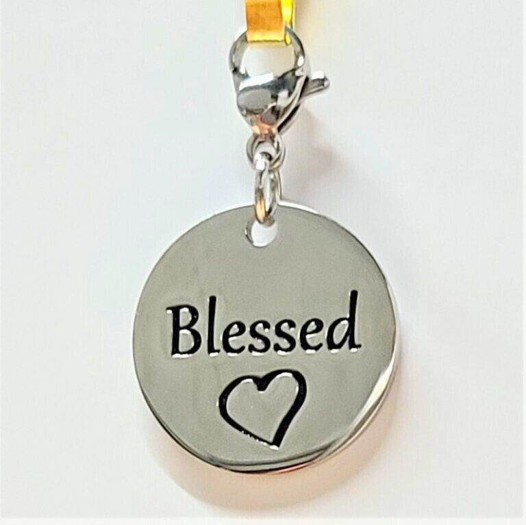 Blessed Charm Pendant Silver