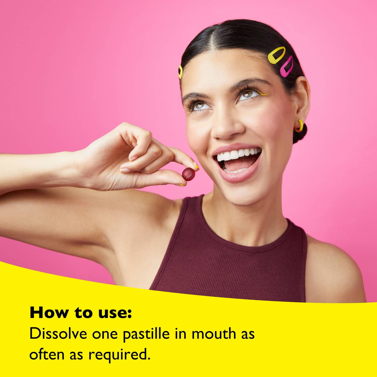 RESCUE Bach PASTILLES, Mixed Berry Flavor, Stress Relief