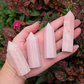 Pink Opal Towers - Crystal Points