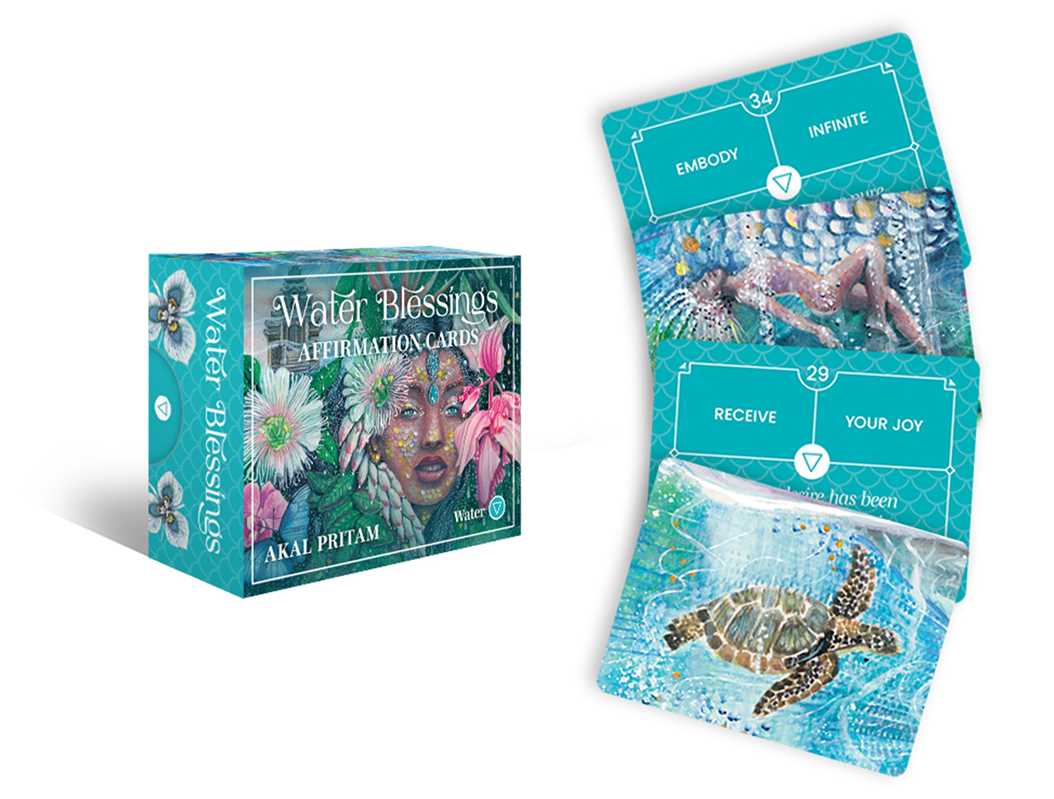 Water Blessings by Akal Pritam: Flashcards; 40 pages / English