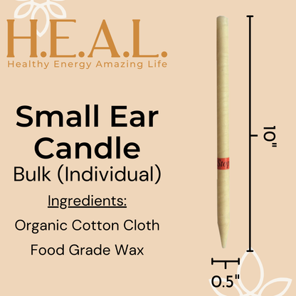 Unscented Ear Candles by Doc Harmony: 2-Pack