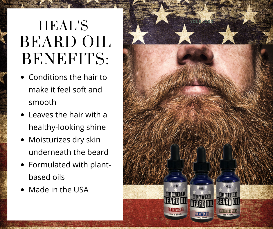 Beard Oil Sample Vials: Date Night