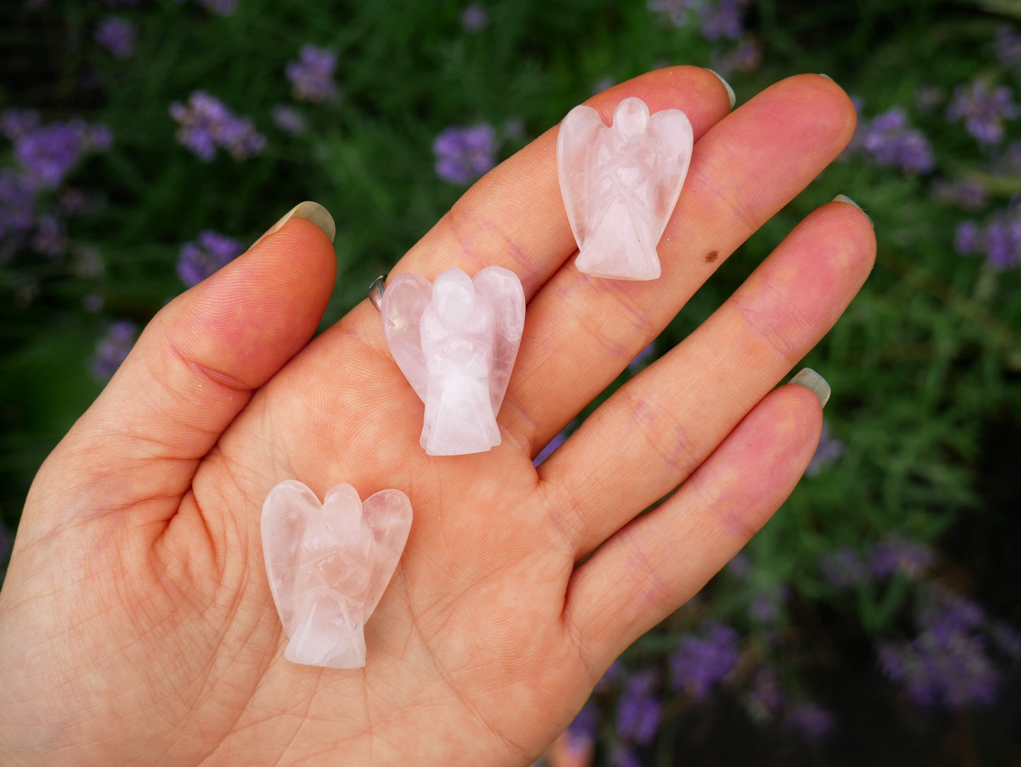 Rose Quartz Small Angels