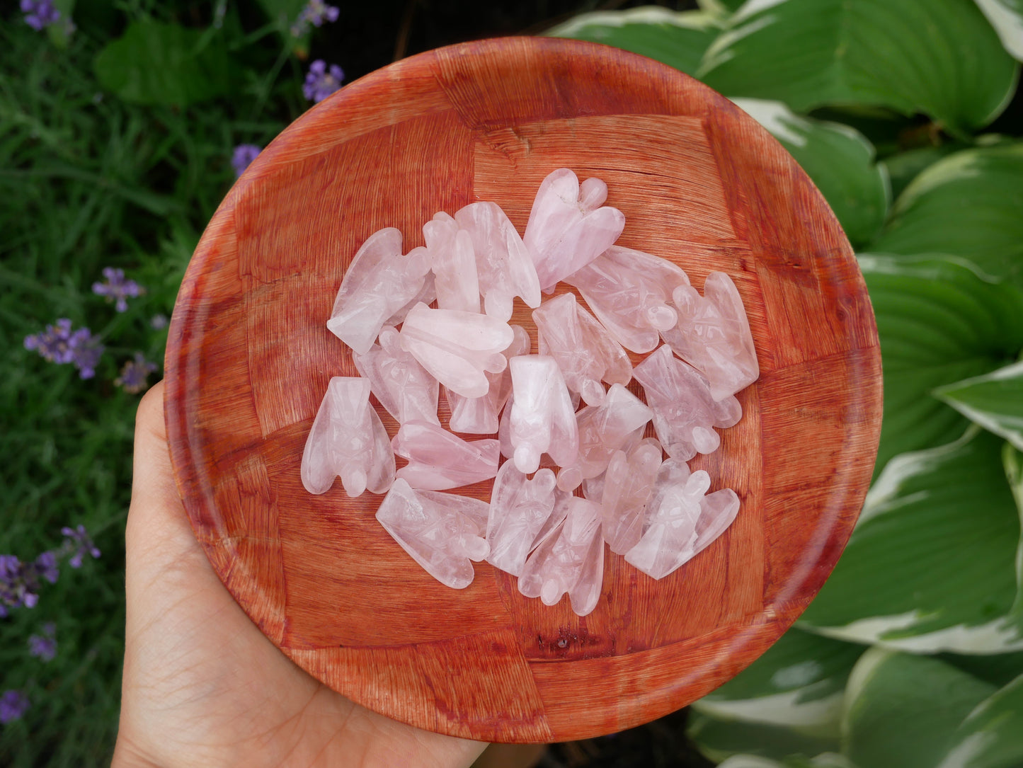 Rose Quartz Small Angels