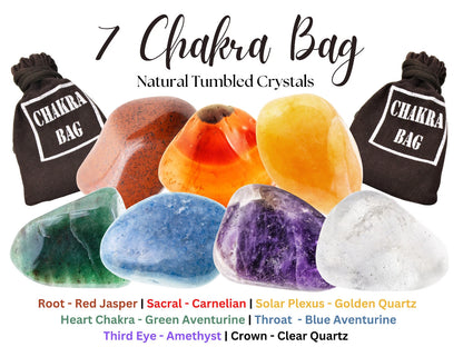 Chakra Stone Set with Bag