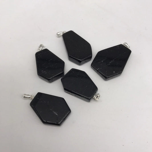 Black Tourmaline Pendants