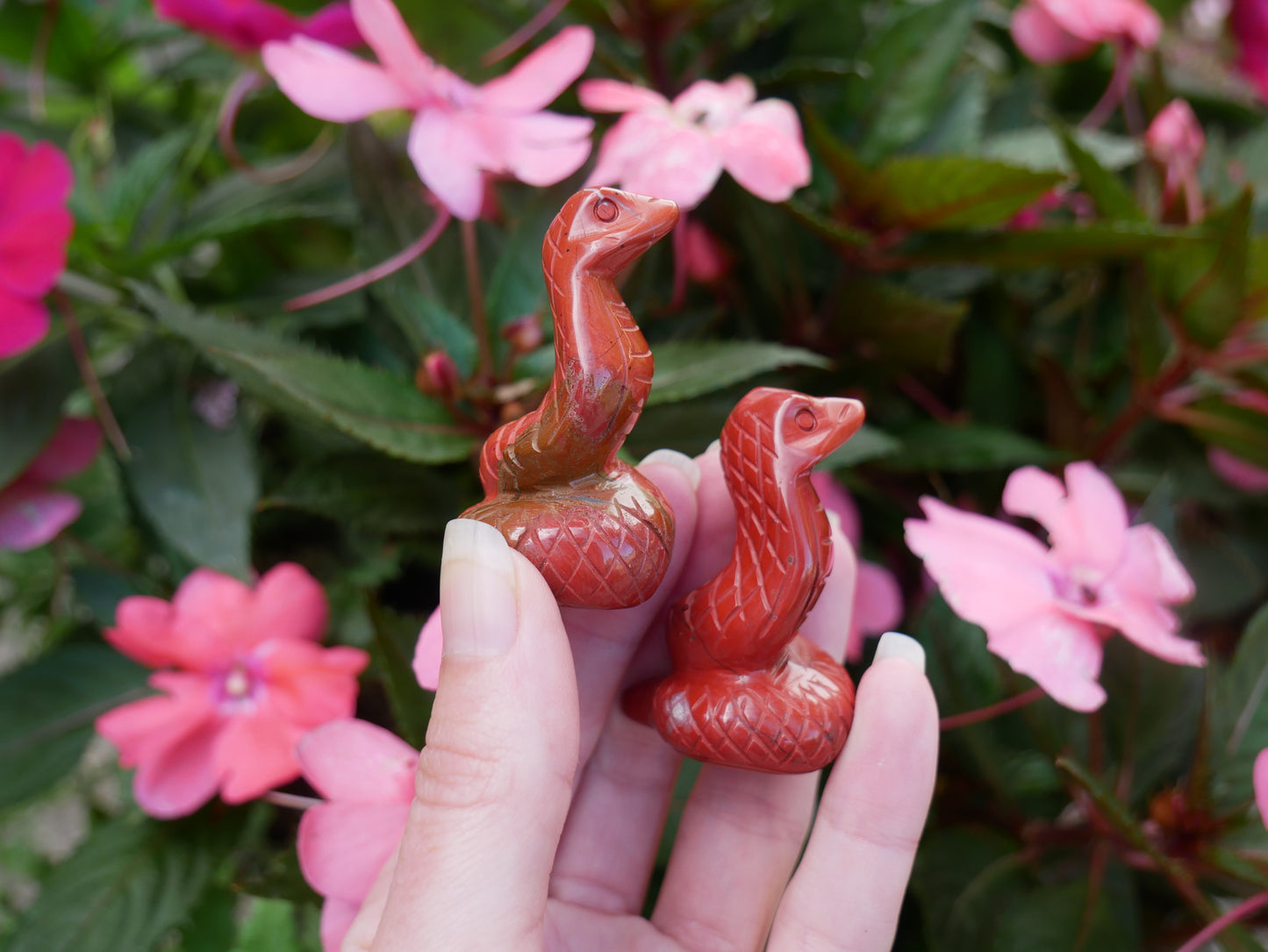 Red Jasper Snakes - Spirit Animals
