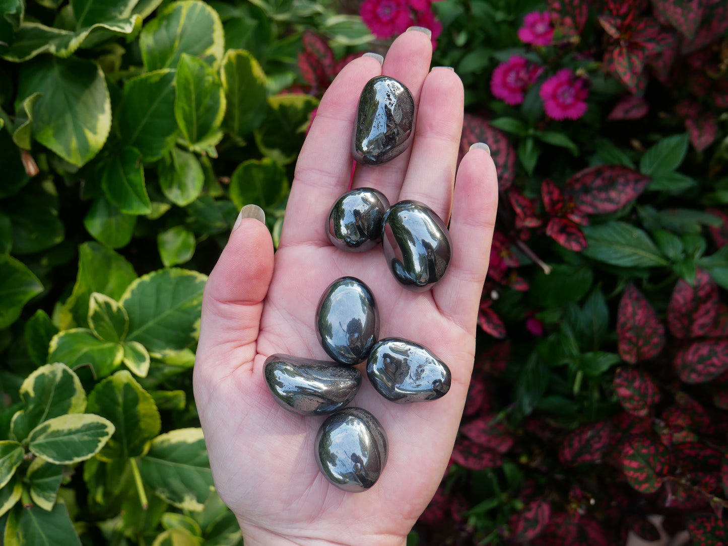 Hematite Tumbled Stones