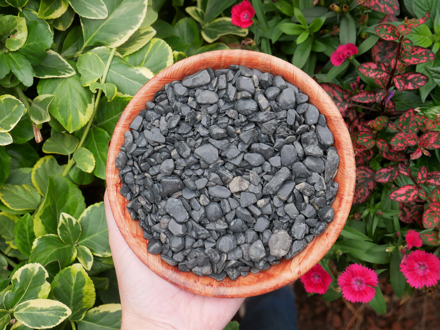 Black Tourmaline Mini Stones-Crystal Chips