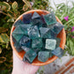 Fluorite Octahedron Large