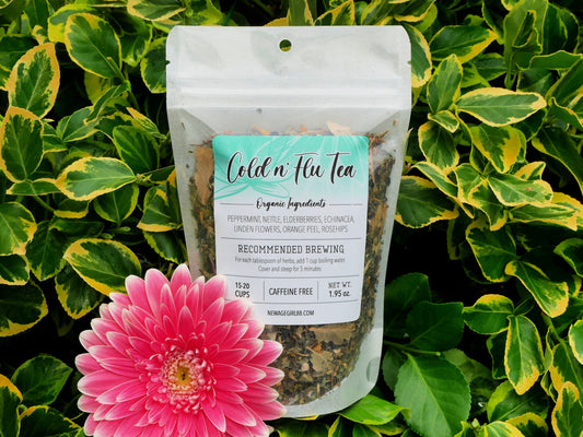 Cold and Flu Organic Tea - The Healing Sanctuary