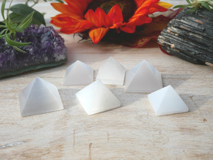 Selenite Pyramid