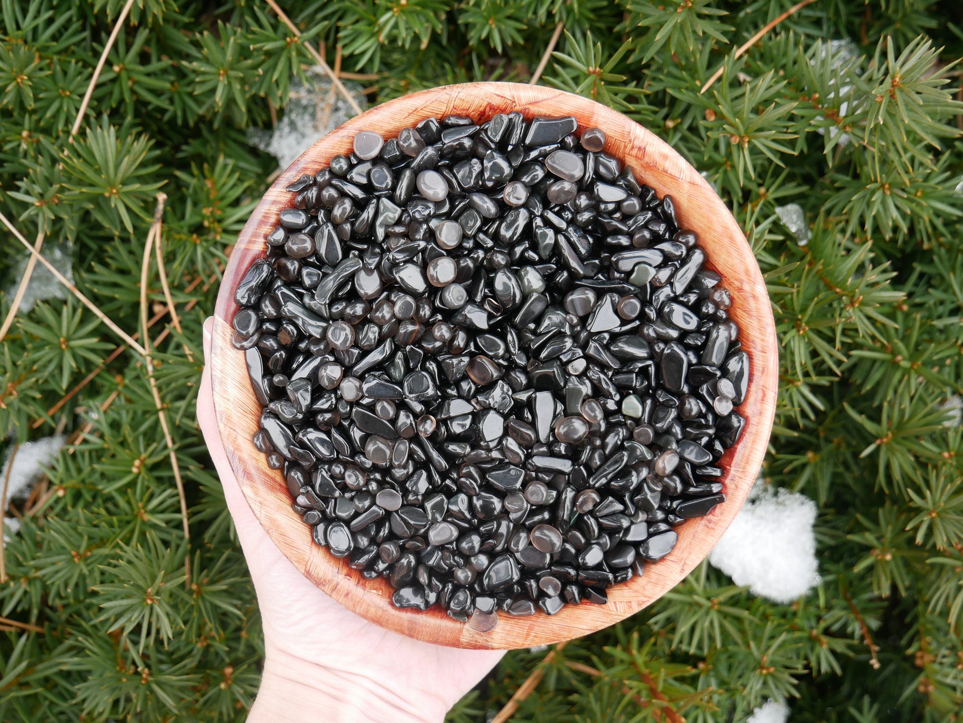 Black Obsidian Mini Stones - The Healing Sanctuary