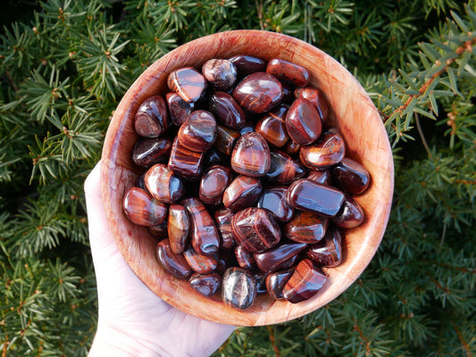 Tigers Eye Red Stones