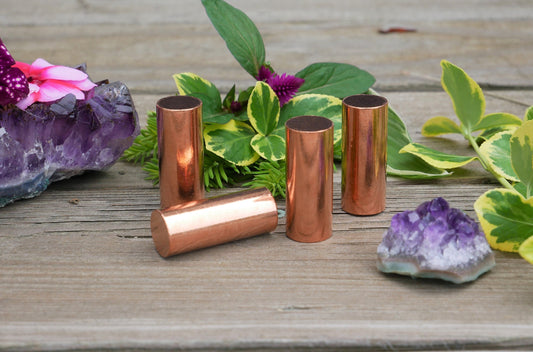 Copper Cylinders - The Healing Sanctuary