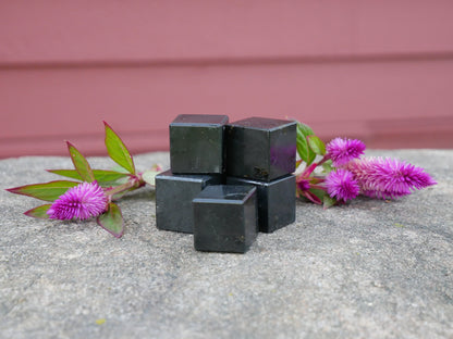 Black Tourmaline Cubes - The Healing Sanctuary
