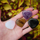 Crystal Flat Heart - The Healing Sanctuary