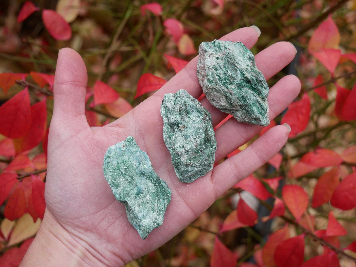 Fuchsite Natural Clusters