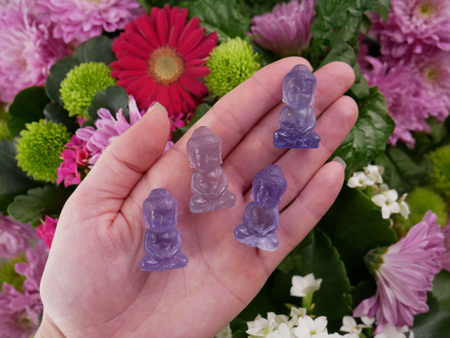 Fluorite Mini Buddha
