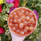 Honey Calcite Spheres
