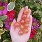 Honey Calcite Spheres