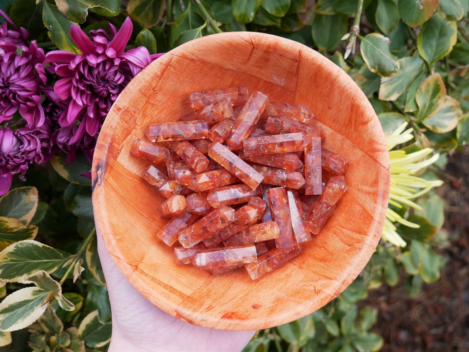 Carnelian Orgonite Points - The Healing Sanctuary