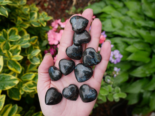Astrophyllite Hearts - The Healing Sanctuary