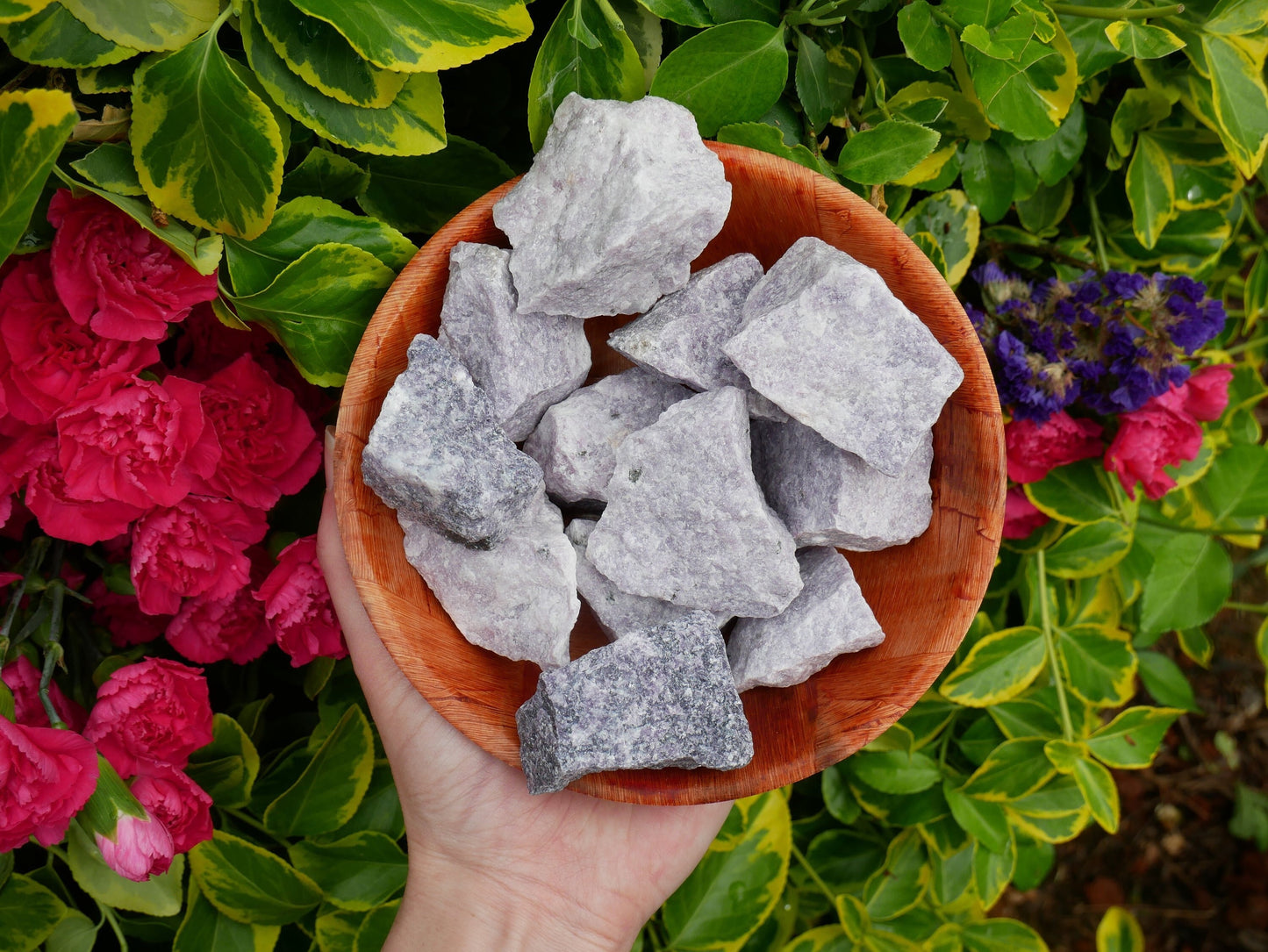 Lepidolite Raw Stones