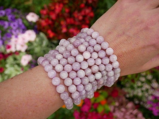 Kunzite Beaded Bracelets 8mm