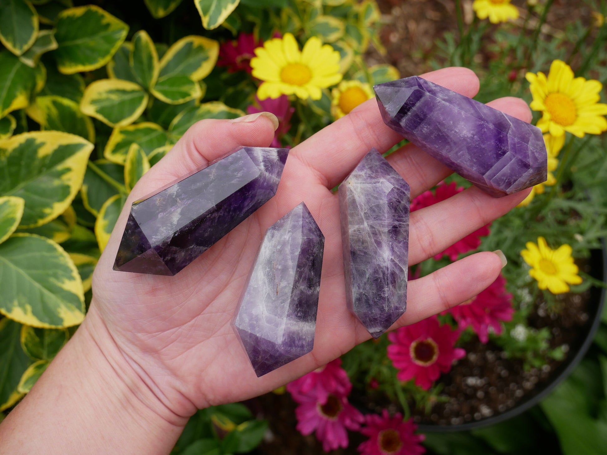 Amethyst Double Terminated Points - The Healing Sanctuary